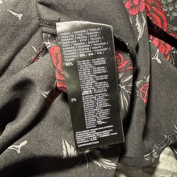 *READ* KILLSTAR PANDORAS REVENGE HI LO SHIRT DRESS SZ 3X EUC - Picture 2 of 9